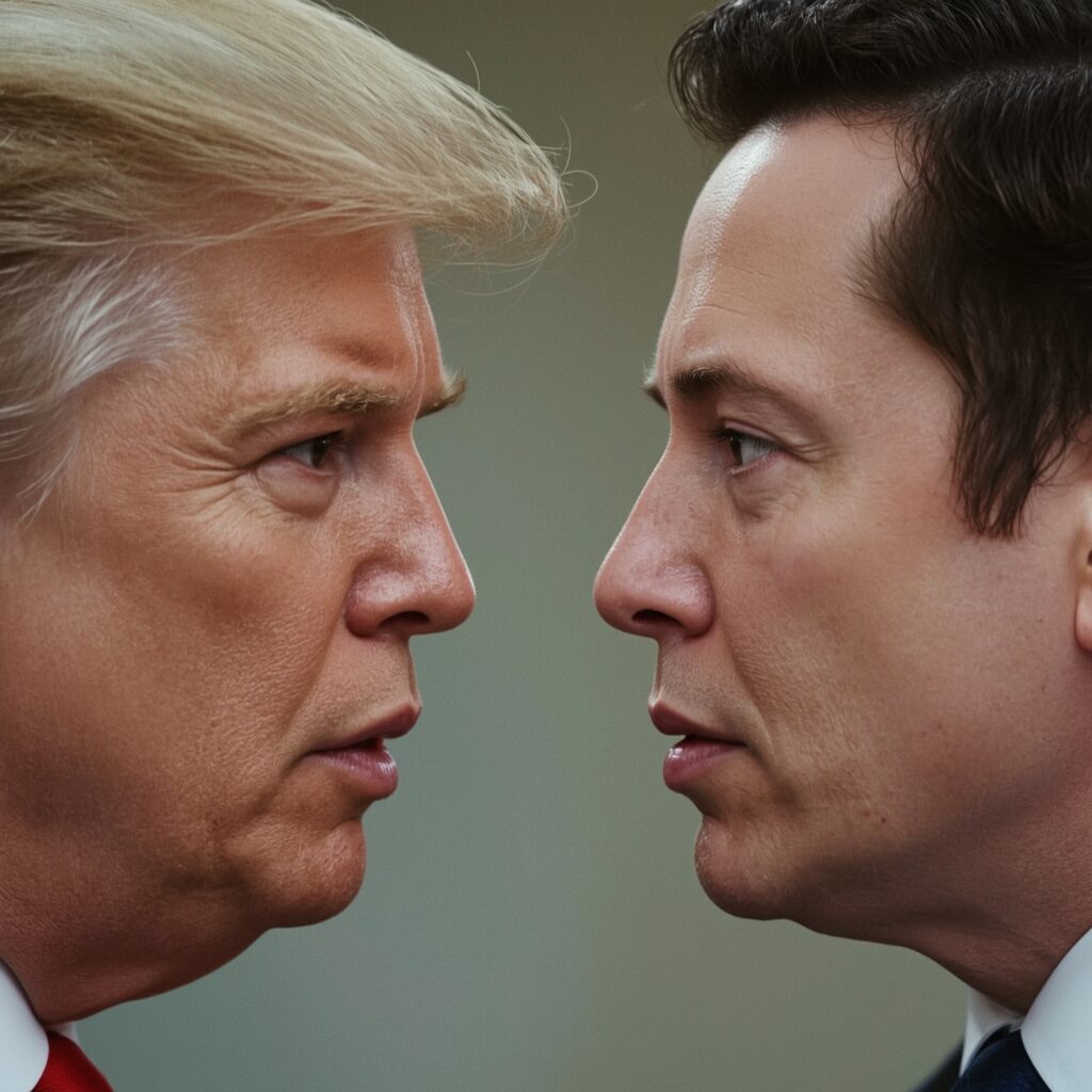 Elon Musk vs Donald Trump
